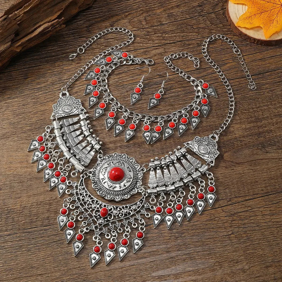 Sultana Tribal Jewelry Set
