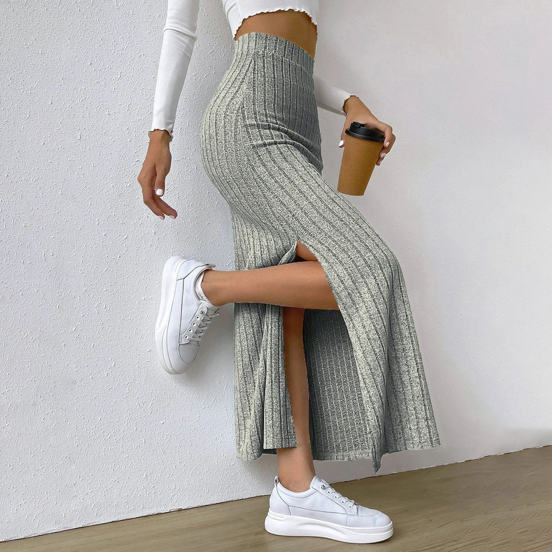 Verona Textured Maxi Skirt