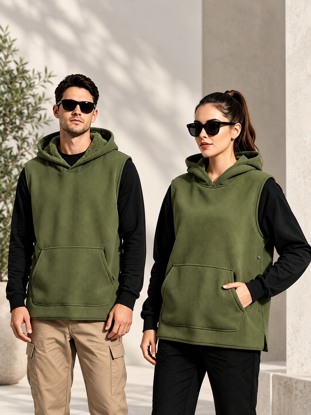 Northpine Fleece Hood Vest