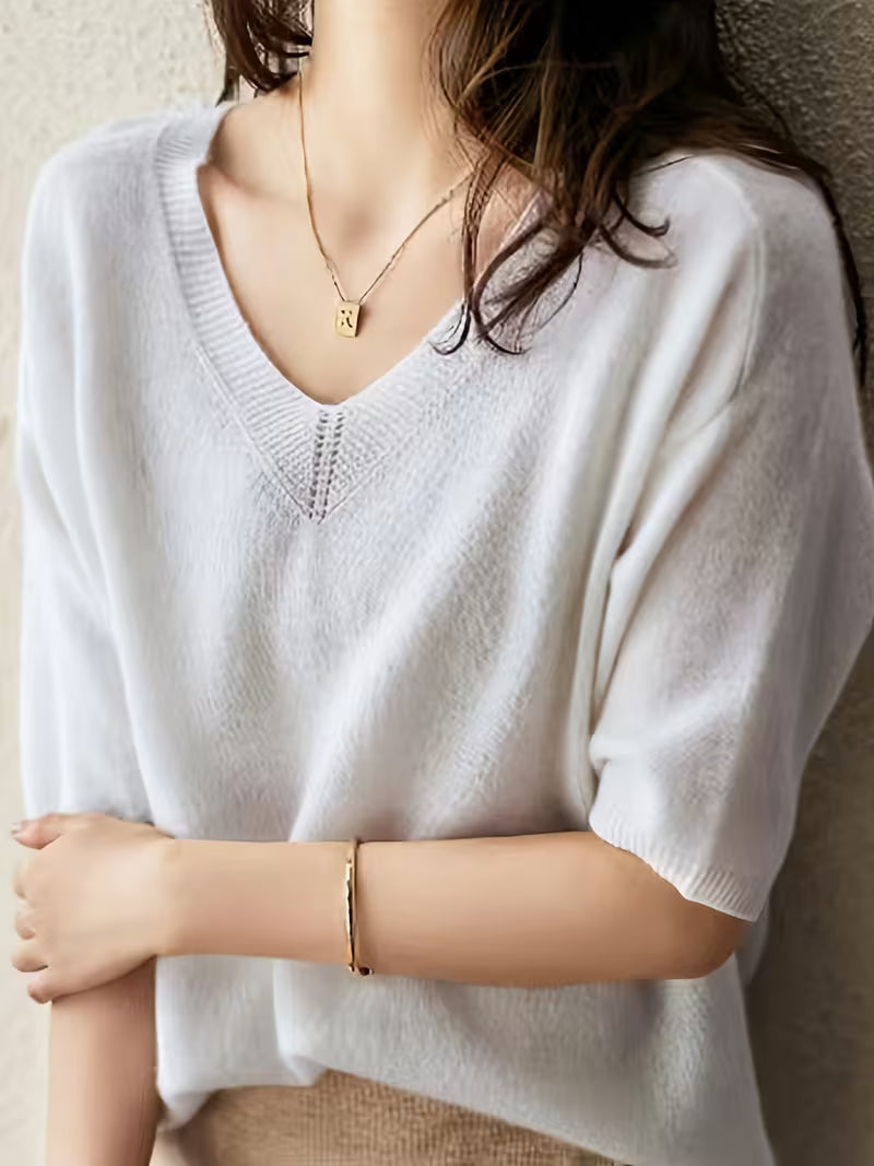 Verona Cashmere Knit Top