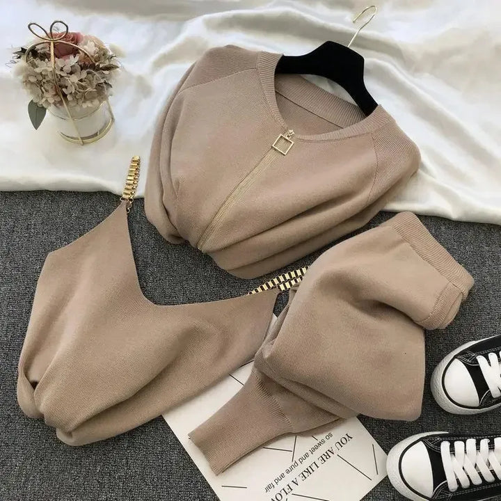 Chain & Knit Lounge Set