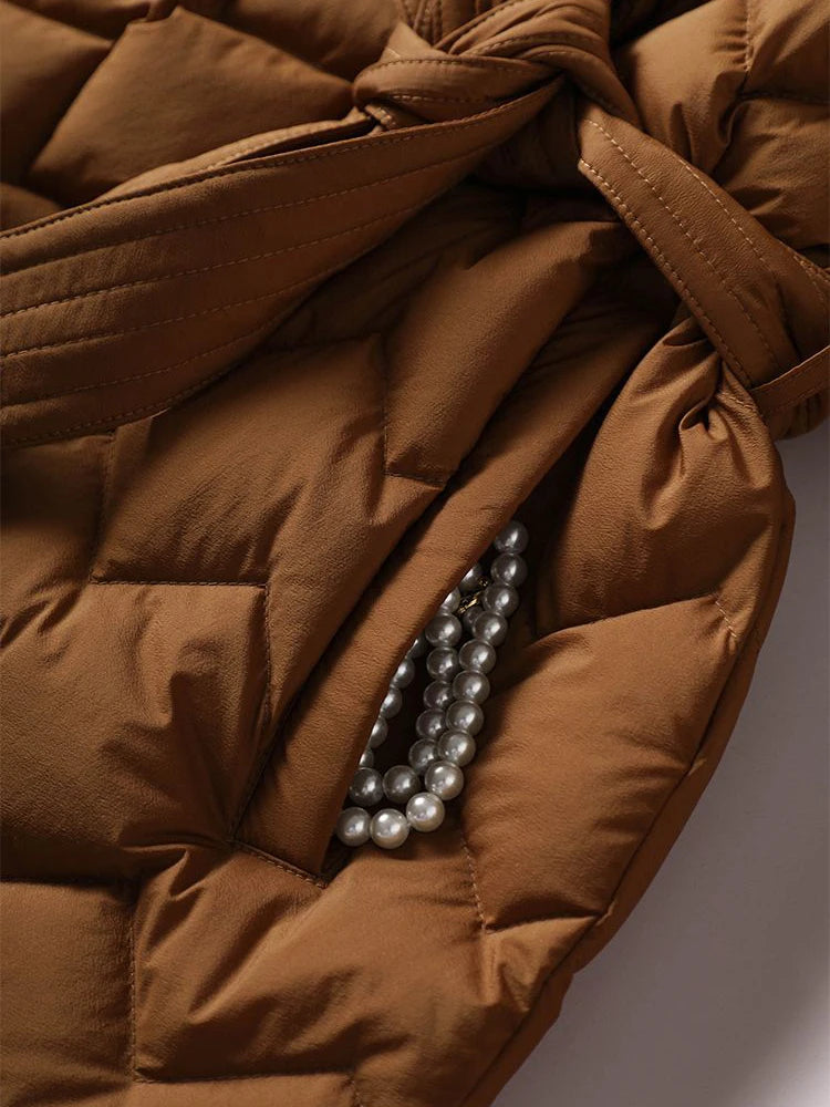Aveline Quilted Down Coat