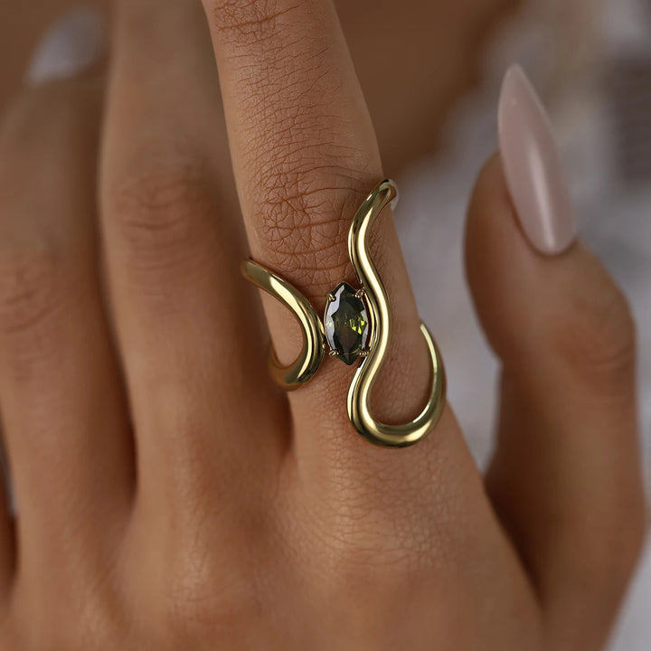Fleur Wave Ring