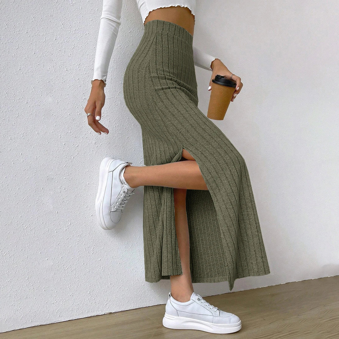 Verona Textured Maxi Skirt