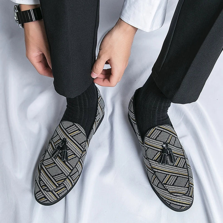 Checker Weave Loafer