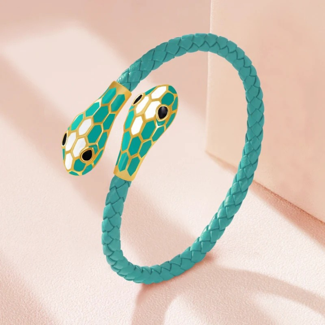 Viper Twin-Serpent Cuff