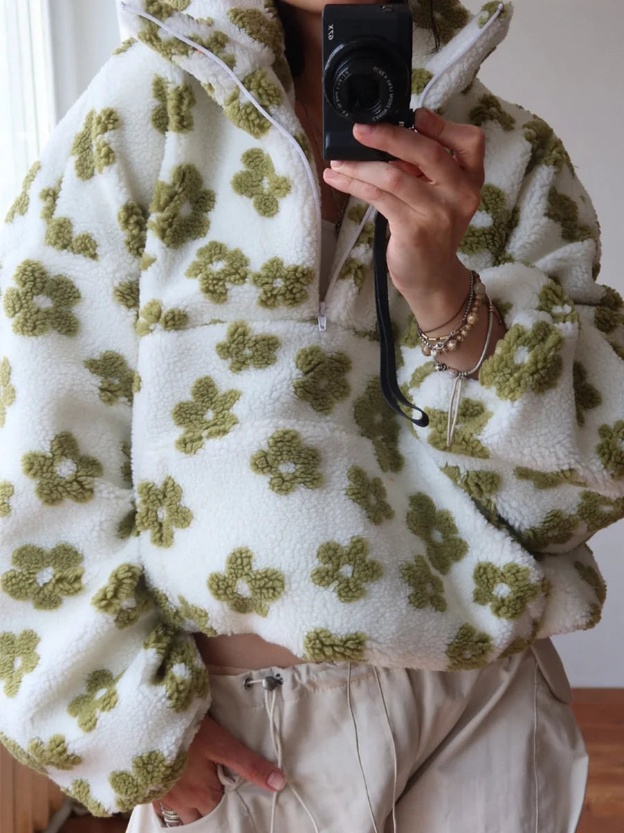 Wildflower Half-Zip Pullover