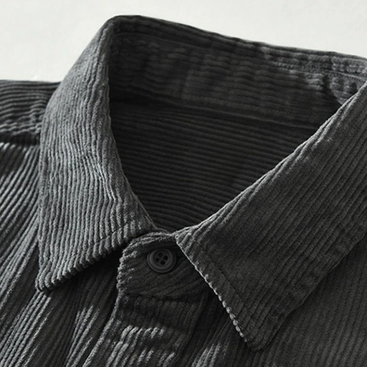Patch-Theory Corduroy Shirt
