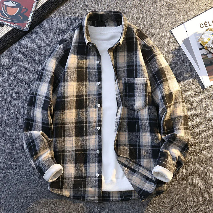 Hudson Plaid Flannel Shirt