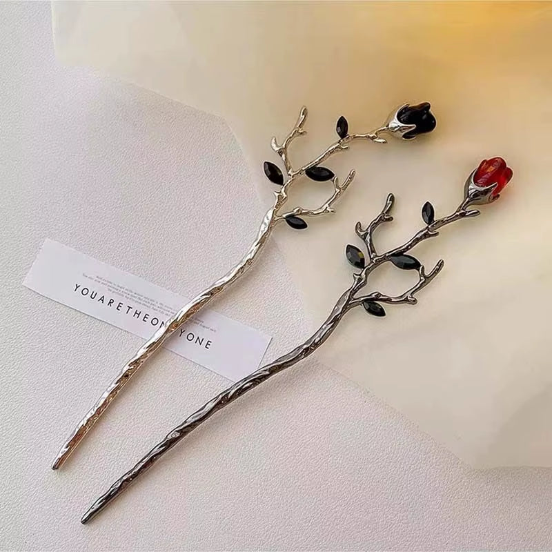 Rose Vines Hair Pin