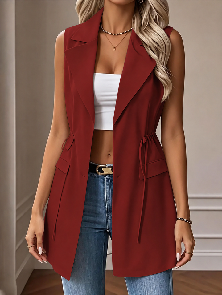 Camille Longline Vest