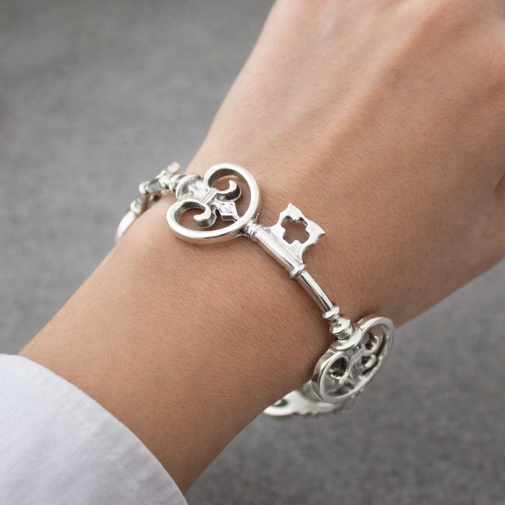 Alchemist’s Key Cuff Bracelet