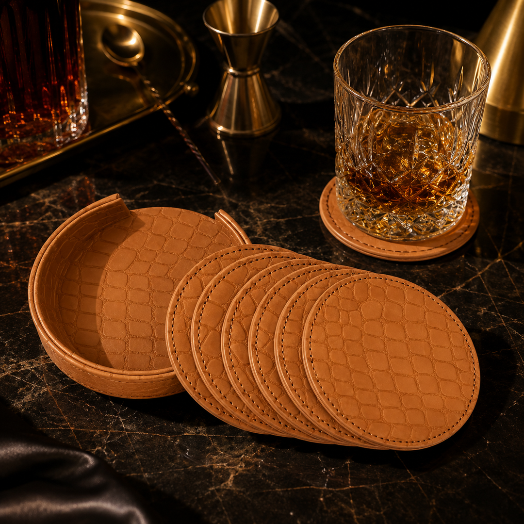Croc Coaster Set