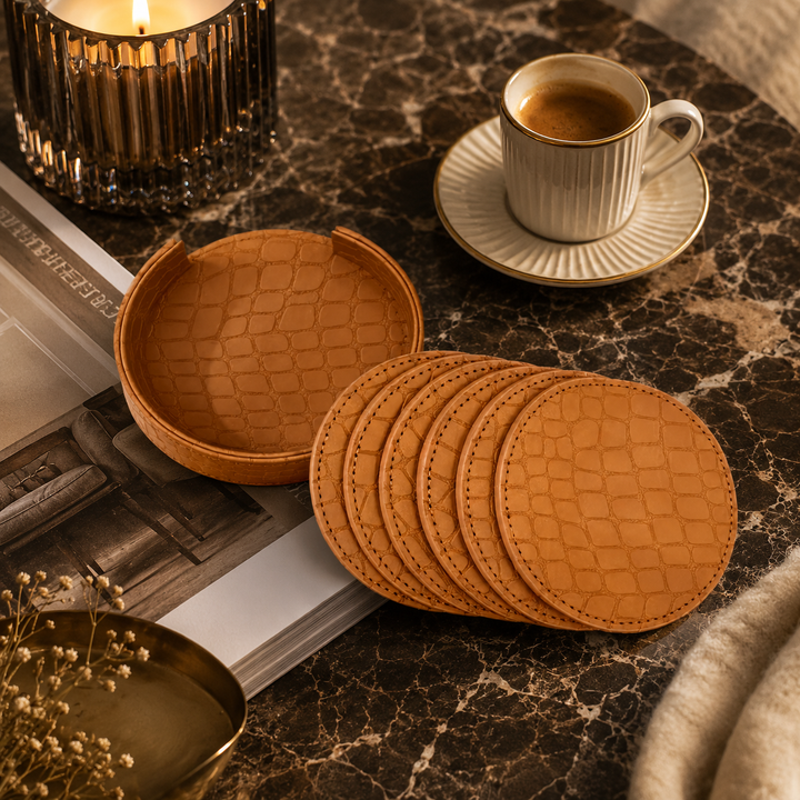 Croc Coaster Set