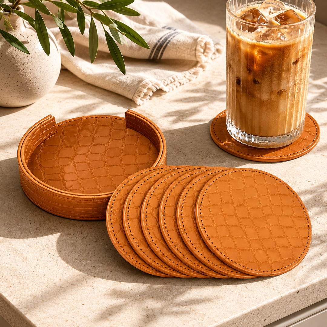 Croc Coaster Set