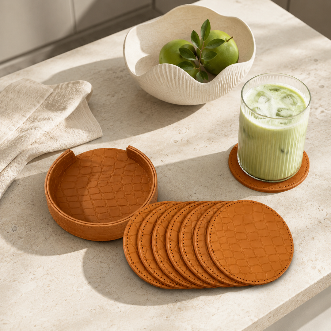 Croc Coaster Set