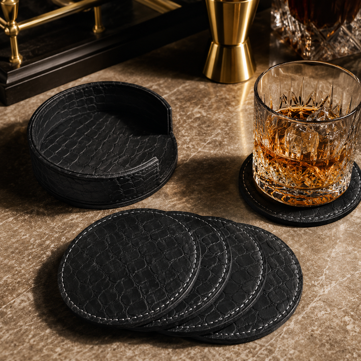 Croc Coaster Set