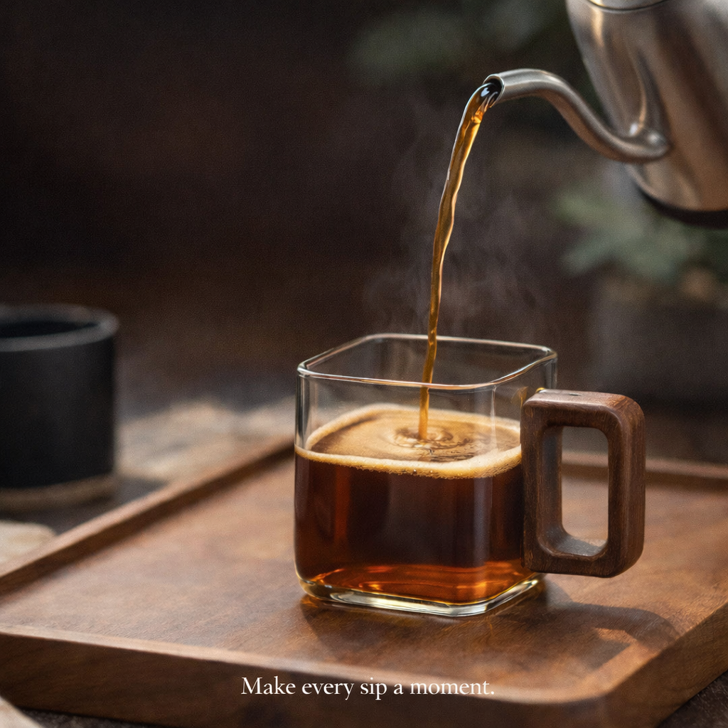 Element Cube Glass Mug Set