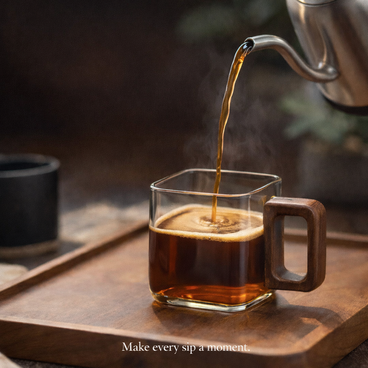 Element Cube Glass Mug Set