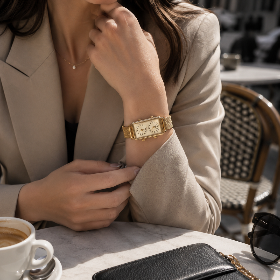Duette Dual Dial Watch