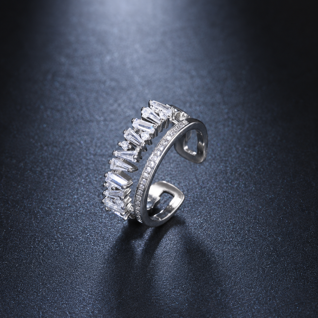 Velisse Double Band Ring