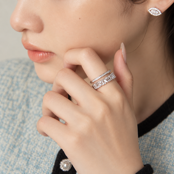 Velisse Double Band Ring