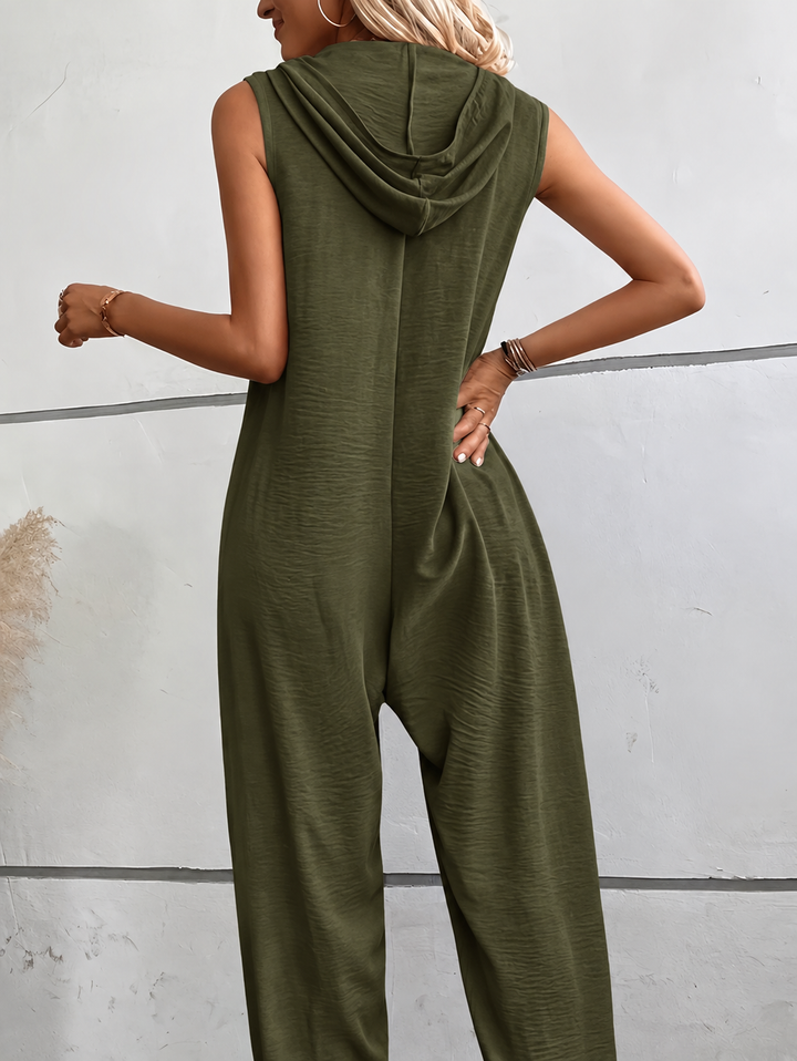 Nahla Hooded Jumpsuit