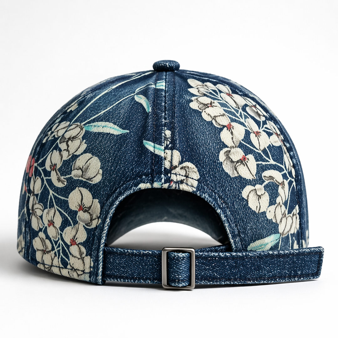 Garden Muse Denim Cap