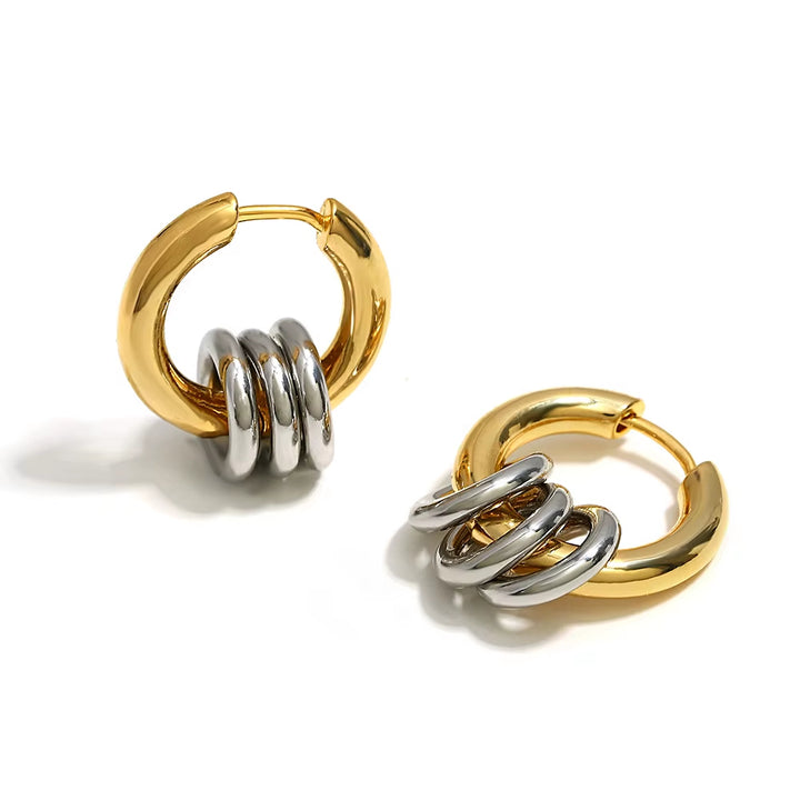 Halo Hoop Earrings
