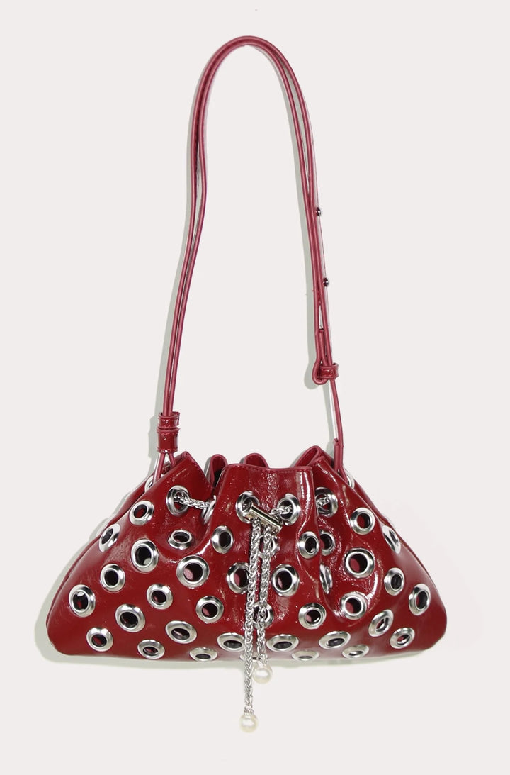 Triad Stud Shoulder Bag