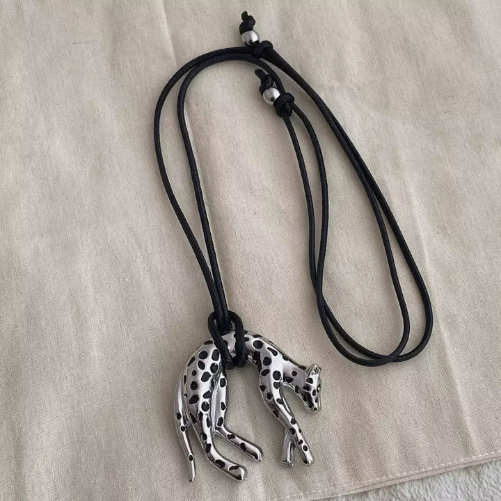 Panthera Pendant Necklace