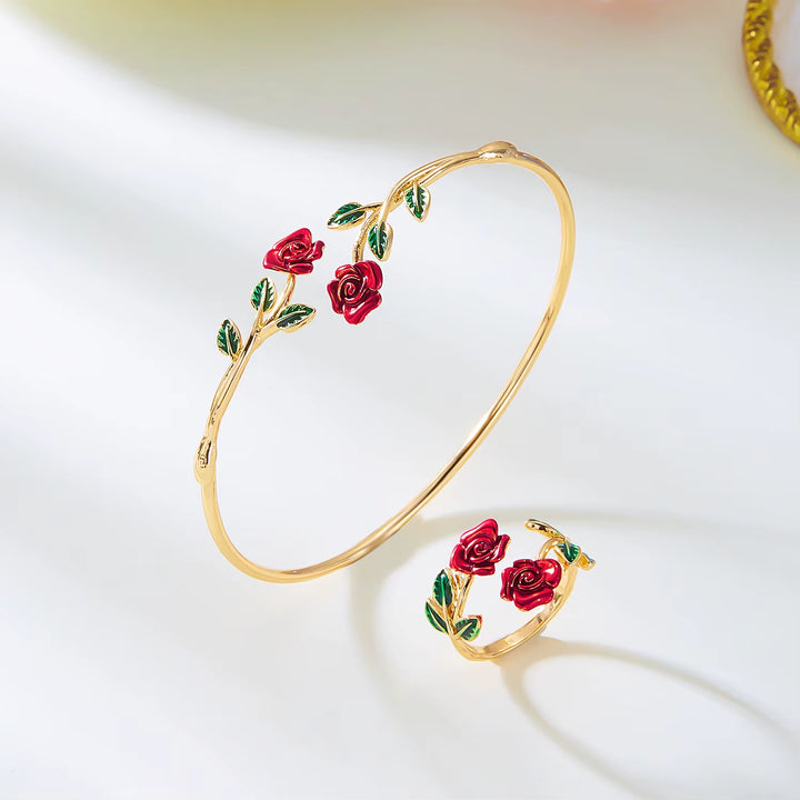 Florentine Ring & Bracelet Set