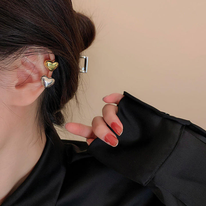 Amorette Heart Ear Cuff