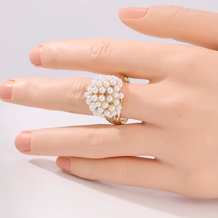 Capri Bloom Cluster Ring