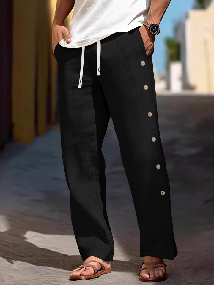 Capri Linen Lounge Pant