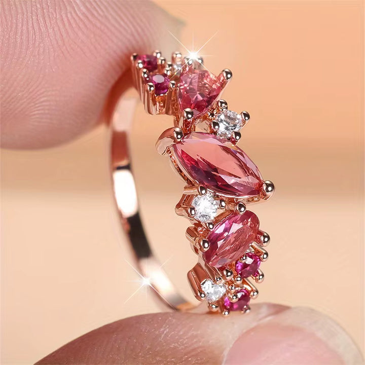 Moonstone Trinity Ring