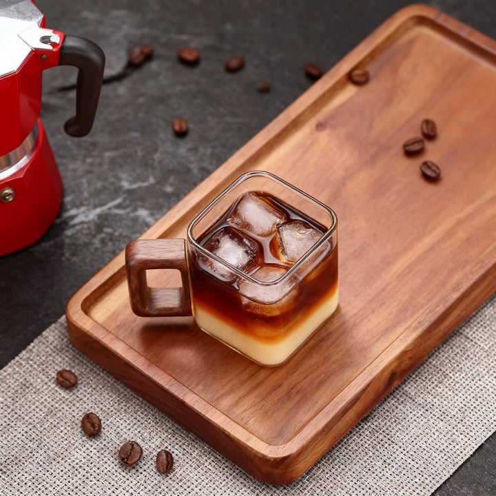 Element Cube Glass Mug Set