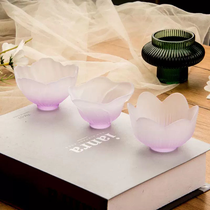 Lotus Frost Tea Cup Set