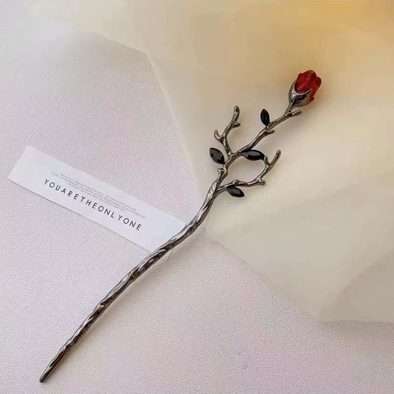 Rose Vines Hair Pin