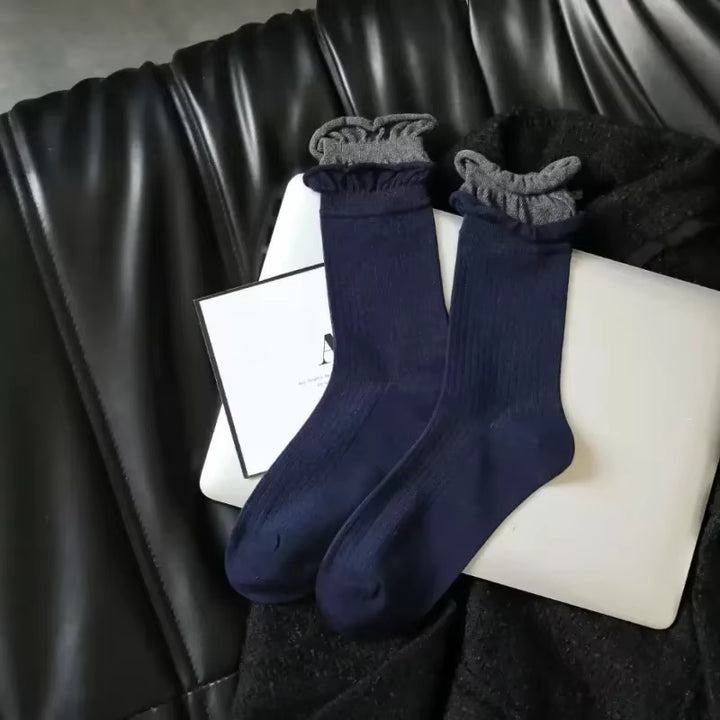 Denim Edit Sock Set