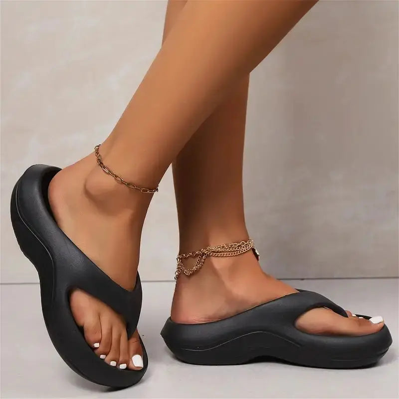 Breeze Platform Flip Flops