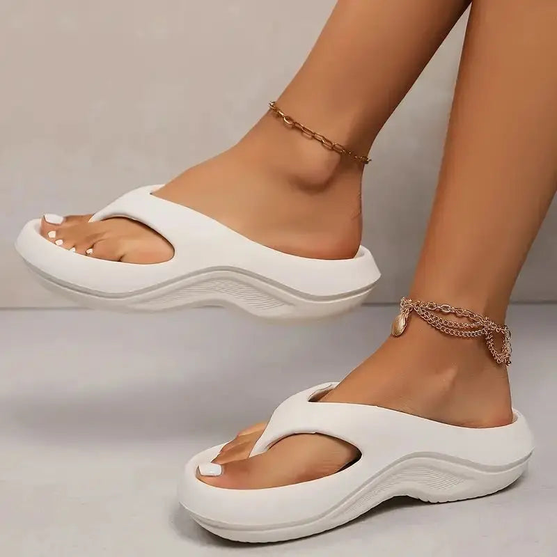 Breeze Platform Flip Flops