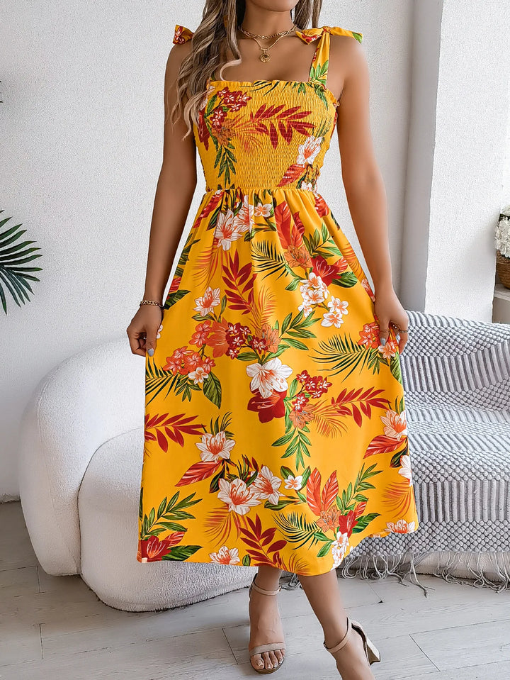 Capri Floral Sundress
