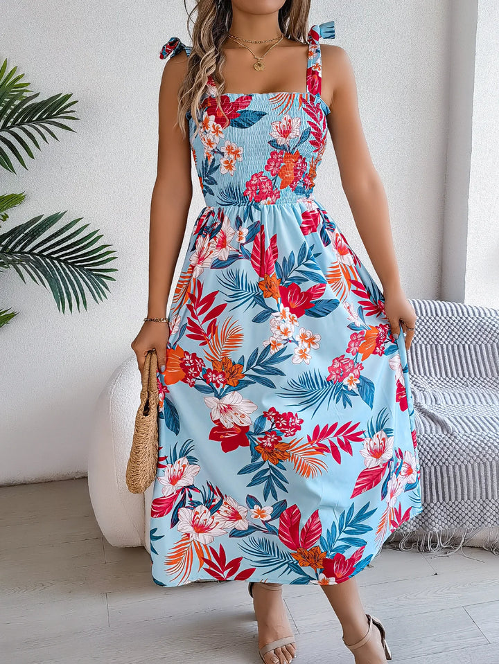 Capri Floral Sundress