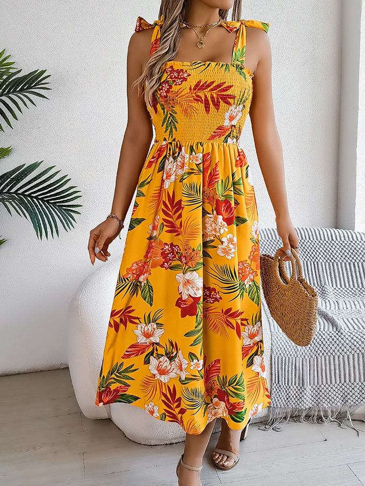 Capri Floral Sundress