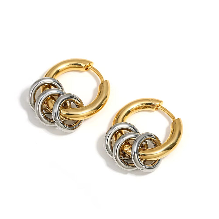 Halo Hoop Earrings