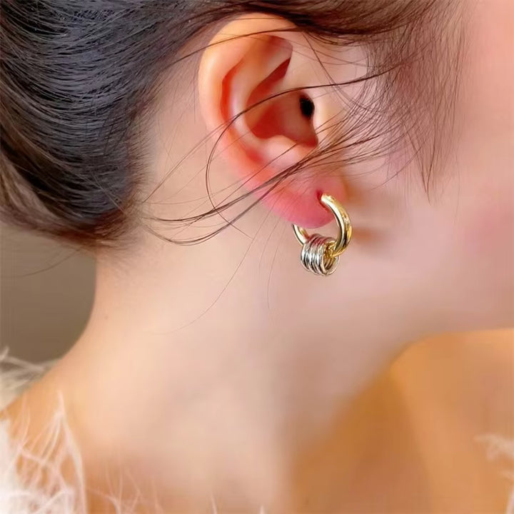 Halo Hoop Earrings