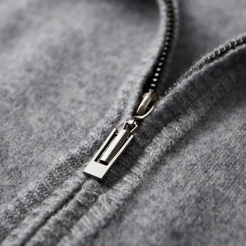 Hudson Cashmere Zip Jacket