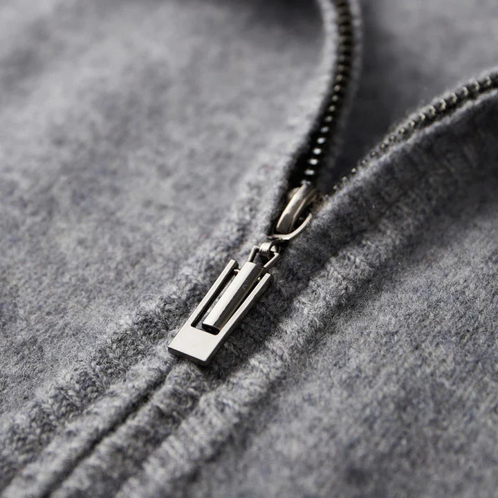 Hudson Cashmere Zip Jacket