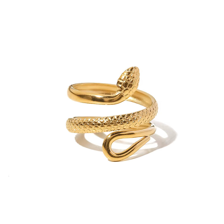 Serpente Coil Wrap Ring